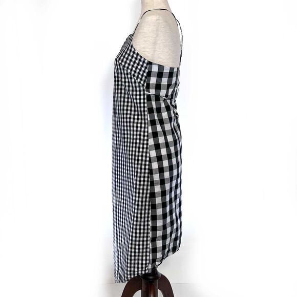 BP Junior Small Buffalo Check Wrap Dress - Picture 2 of 6